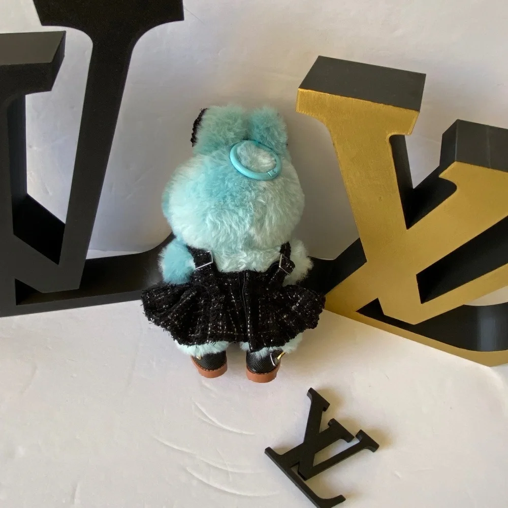 LV Dress with Bow Labubu Outfit FREE LV GIFT